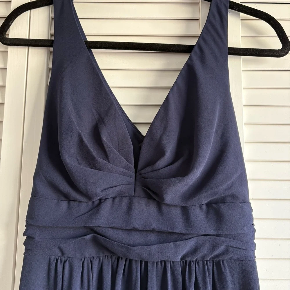 Lulus Navy Blue Formal Dress - Picture 3 of 6